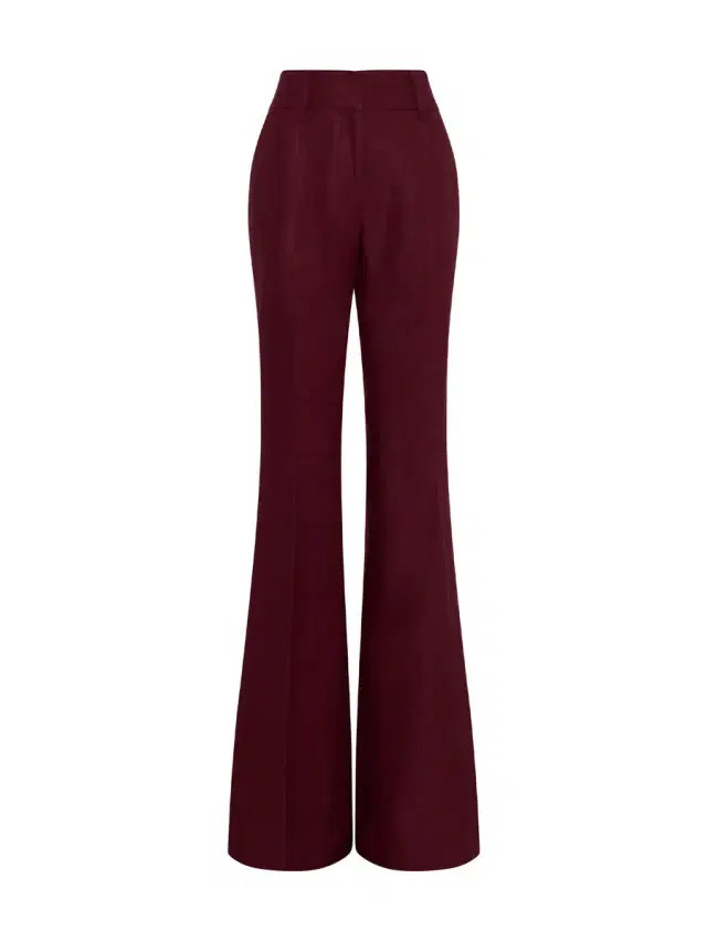 Rhein Linen Twill Flare Pants