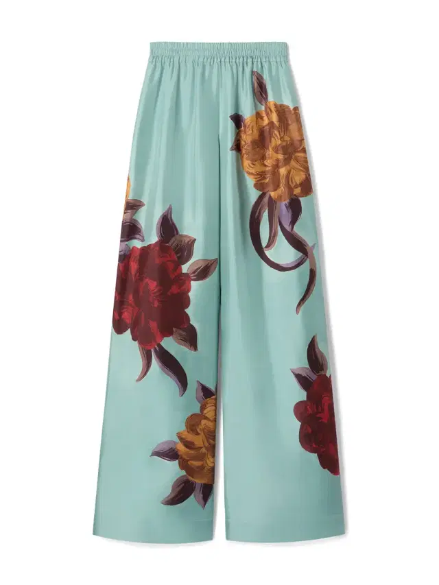 La DoubleJ Silk Twill Palazzo Pants