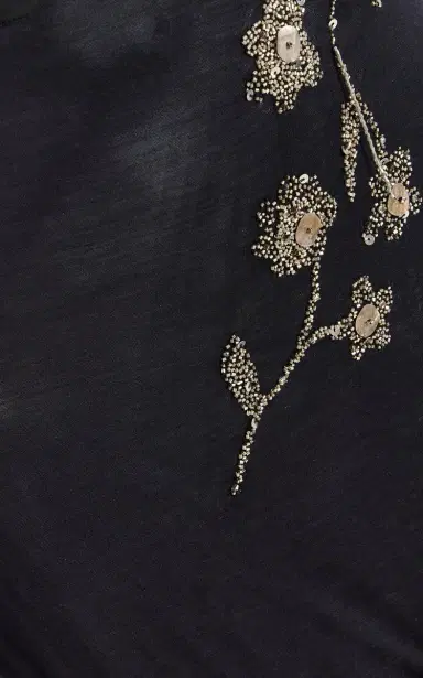 Wiederhoeft Arbe Embroidered Silk Jersey Dress | Thumbnail 10