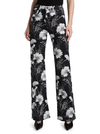 R13 Women's Jane Floral Jeans | Thumbnail 3 R13 Women's Jane Floral Jeans | Thumbnail 3