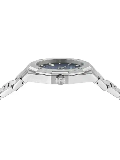 FERRAGAMO Men's Ferragamo Edge Stainless Steel Bracelet Watch/40MM - Stainless Steel Blue Dial | Thumbnail 3