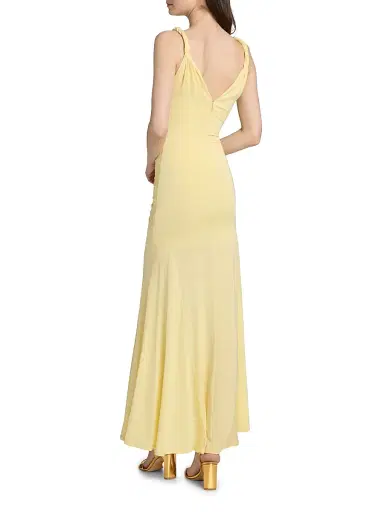 Alice + Olivia Women's Bianca Twist-Strap Maxi Dress | Thumbnail 5 Alice + Olivia Women's Bianca Twist-Strap Maxi Dress | Thumbnail 5