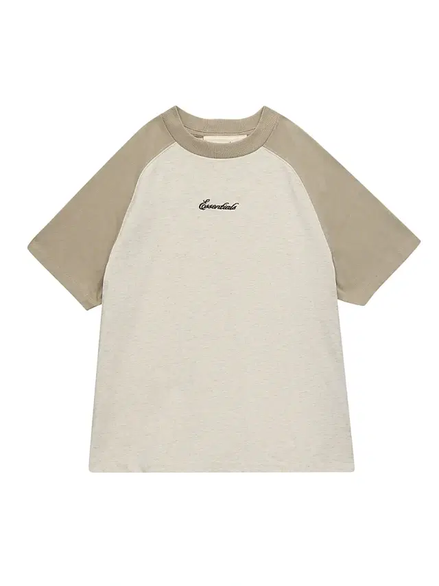 Little Kid's & Kid's Logo Raglan-Sleeve T-Shirt - Oatmeal Sea