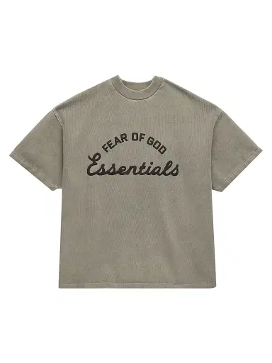 Fear of God Essentials Little Kid's & Kid's Logo Crewneck T-Shirt - Faded Seal - Size 6 | Thumbnail 1