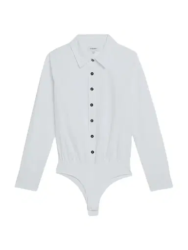 L'Agence Women's Blake Button-Front Bodysuit | Thumbnail 1