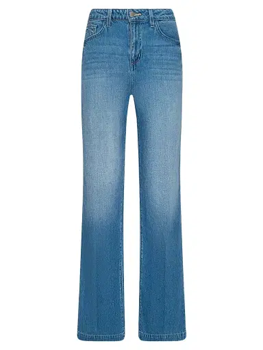L'AGENCE Women's Scottie High-Rise Wide-Leg Jeans - Anaheim | Thumbnail 1