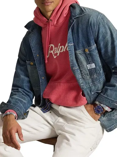 Polo Ralph Lauren Men's Ralph Vintage Fleece Hoodie | Thumbnail 6 Polo Ralph Lauren Men's Ralph Vintage Fleece Hoodie | Thumbnail 6