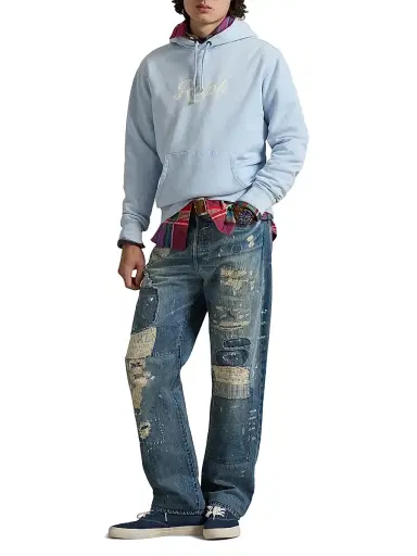 Polo Ralph Lauren Men's Ralph Vintage Fleece Hoodie | Thumbnail 2 Polo Ralph Lauren Men's Ralph Vintage Fleece Hoodie | Thumbnail 2