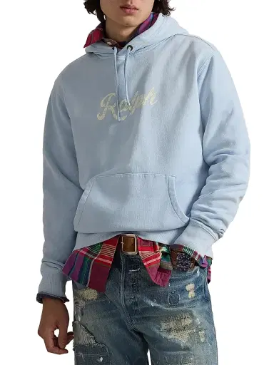 Polo Ralph Lauren Men's Ralph Vintage Fleece Hoodie | Thumbnail 3 Polo Ralph Lauren Men's Ralph Vintage Fleece Hoodie | Thumbnail 3
