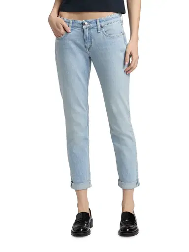 rag & bone Women's Dre Slim Wide-Leg Boyfriend Jeans - Pleasant | Thumbnail 3