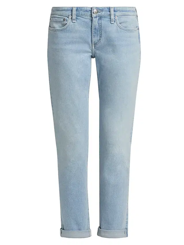 rag & bone Women's Dre Slim Wide-Leg Boyfriend Jeans - Pleasant
