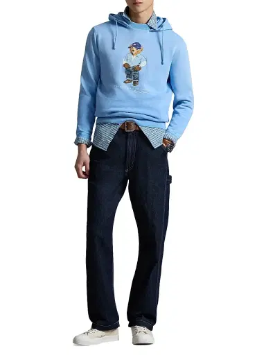 Polo Ralph Lauren Men's Polo Bear Vintage Fleece Hoodie | Thumbnail 2 Polo Ralph Lauren Men's Polo Bear Vintage Fleece Hoodie | Thumbnail 2