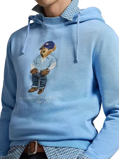 Polo Ralph Lauren Men's Polo Bear Vintage Fleece Hoodie | Thumbnail 5 Polo Ralph Lauren Men's Polo Bear Vintage Fleece Hoodie | Thumbnail 5