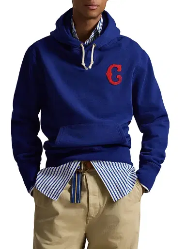 Polo Ralph Lauren Men's Cubs Vintage Fleece Hoodie | Thumbnail 3 Polo Ralph Lauren Men's Cubs Vintage Fleece Hoodie | Thumbnail 3