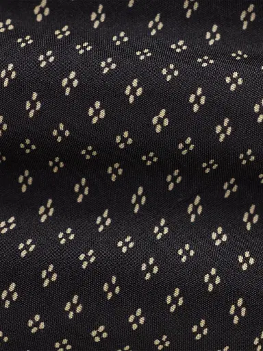 Ralph Lauren Purple Label Men's Dotted Diamond Silk Neck Tie - Black | Thumbnail 5 Ralph Lauren Purple Label Men's Dotted Diamond Silk Neck Tie - Black | Thumbnail 5