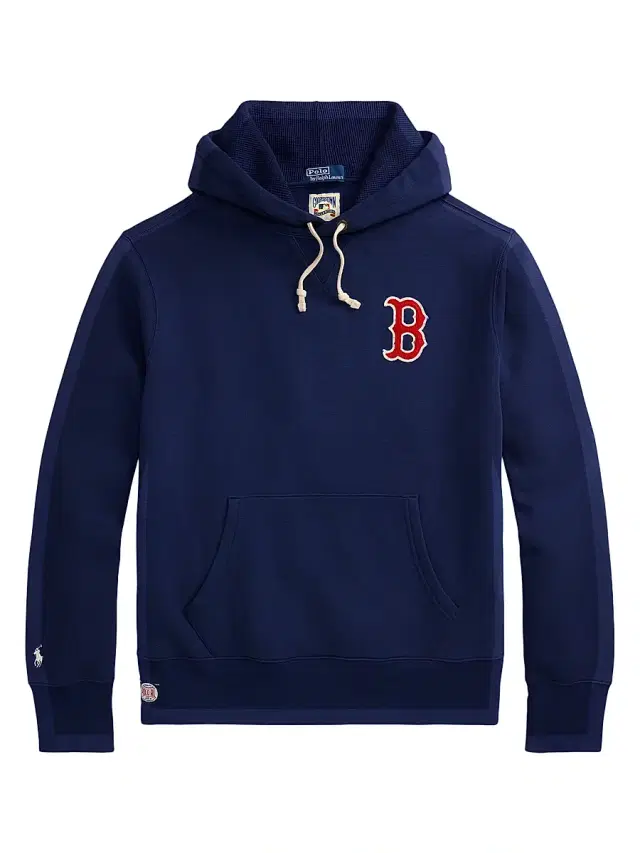 Polo Ralph Lauren Men's Red Sox Vintage Fleece Hoodie - Dark Cobalt - Size XL