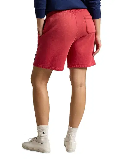 Polo Ralph Lauren Men's Yankees Vintage Fleece Shorts - Sunrisered | Thumbnail 4 Polo Ralph Lauren Men's Yankees Vintage Fleece Shorts - Sunrisered | Thumbnail 4