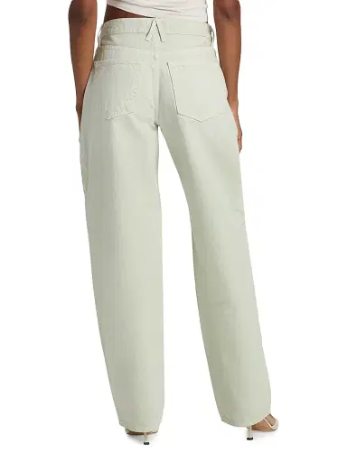 SLVRLAKE Women's Tess Straight-Leg Jeans - Vintage Aloe - Size 32 | Thumbnail 5 SLVRLAKE Women's Tess Straight-Leg Jeans - Vintage Aloe - Size 32 | Thumbnail 5