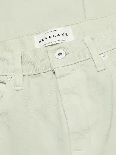 SLVRLAKE Women's Tess Straight-Leg Jeans - Vintage Aloe - Size 32 | Thumbnail 7 SLVRLAKE Women's Tess Straight-Leg Jeans - Vintage Aloe - Size 32 | Thumbnail 7