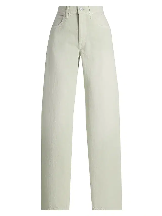 SLVRLAKE Women's Tess Straight-Leg Jeans - Vintage Aloe