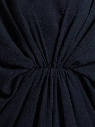Amsale Women's Draped Twist Jersey Gown - Navy - Size 18 | Thumbnail 7