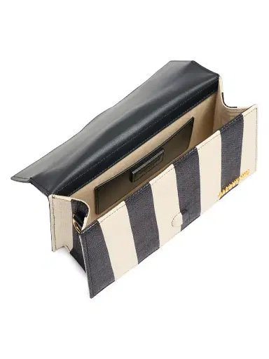Jacquemus Women's Le Grand Bambino Striped Crossbody Bag | Thumbnail 4 Jacquemus Women's Le Grand Bambino Striped Crossbody Bag | Thumbnail 4