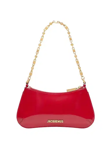 Jacquemus Women's Le Petit Bisou Leather Shoulder Bag | Thumbnail 1