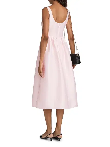 Self-Portrait Women's Taffeta Sleeveless Midi-Dress | Thumbnail 5 Self-Portrait Women's Taffeta Sleeveless Midi-Dress | Thumbnail 5