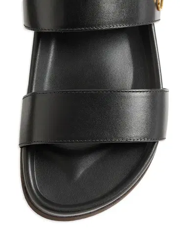 Valentino Garavani Men's Studshield Calfskin Sandals - Black - Size 8.5 | Thumbnail 5 Valentino Garavani Men's Studshield Calfskin Sandals - Black - Size 8.5 | Thumbnail 5