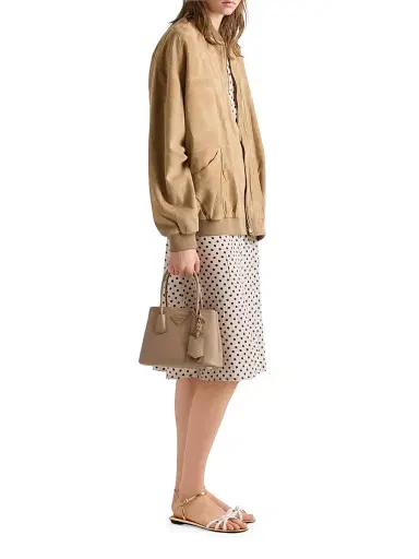 Prada Women's Double Saffiano Leather Top Handle Bag - Pink | Thumbnail 2