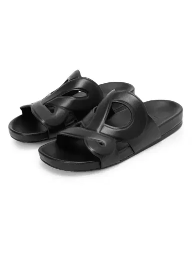 Loewe Men's x Paula's Ibiza Ease Monogram Leather Slide Sandals - Black - Size 13 | Thumbnail 3 Loewe Men's x Paula's Ibiza Ease Monogram Leather Slide Sandals - Black - Size 13 | Thumbnail 3