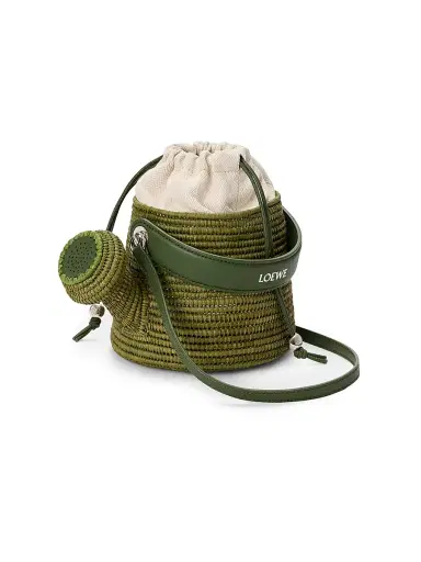 Loewe Women's x Paula's Ibiza Watering Can Raffia Bucket Bag | Thumbnail 3 Loewe Women's x Paula's Ibiza Watering Can Raffia Bucket Bag | Thumbnail 3