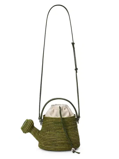 Loewe Women's x Paula's Ibiza Watering Can Raffia Bucket Bag | Thumbnail 4 Loewe Women's x Paula's Ibiza Watering Can Raffia Bucket Bag | Thumbnail 4