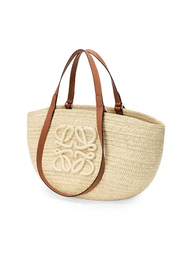 LOEWE Women's x Paula's Ibiza Eclipse Raffia Basket Bag - Natural Tan | Thumbnail 4 LOEWE Women's x Paula's Ibiza Eclipse Raffia Basket Bag - Natural Tan | Thumbnail 4