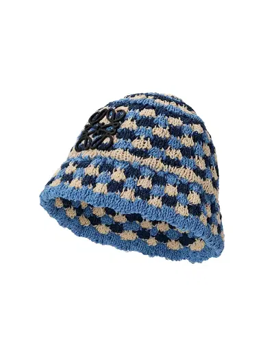 Loewe Men's x Paula's Ibiza Anagram Knit Bucket Hat | Thumbnail 3