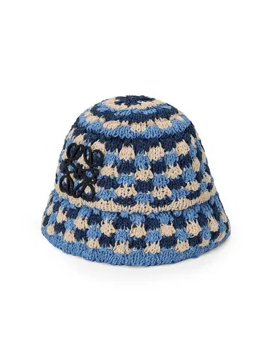 Loewe Men's x Paula's Ibiza Anagram Knit Bucket Hat | Thumbnail 1