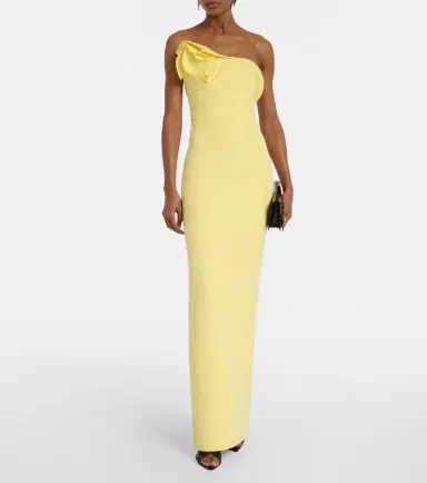 Roland Mouret Floral-appliqué gown | Thumbnail 2