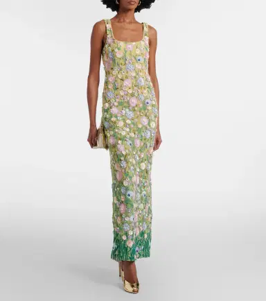 LA FUORI Embellished floral gown | Thumbnail 3 LA FUORI Embellished floral gown | Thumbnail 3