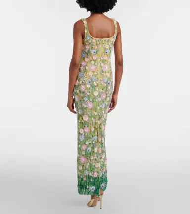 LA FUORI Embellished floral gown | Thumbnail 4 LA FUORI Embellished floral gown | Thumbnail 4