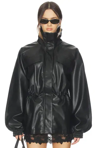 ALL THE WAYS Corina Faux Leather Jacket | Thumbnail 2