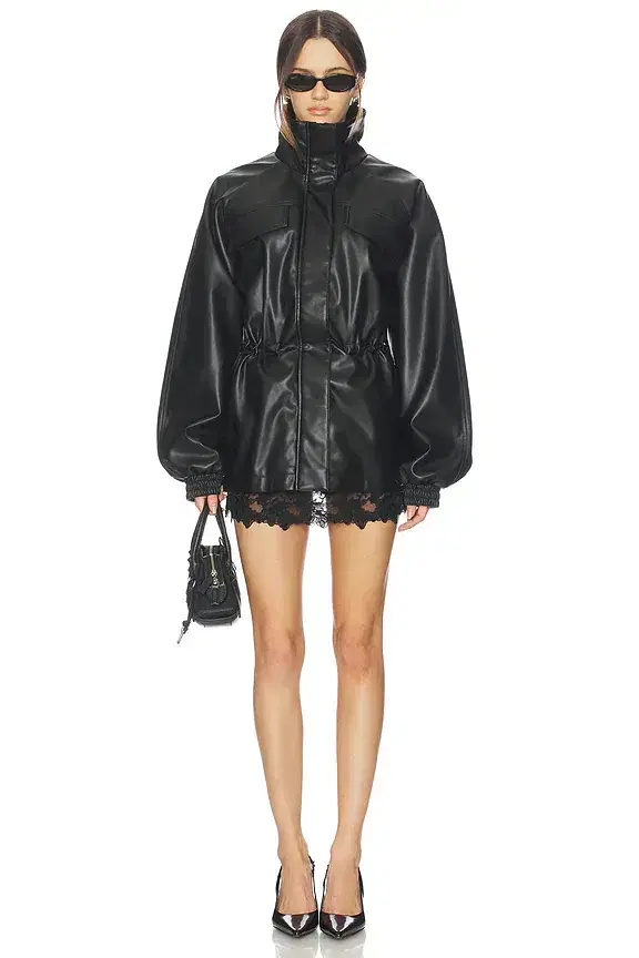 ALL THE WAYS Corina Faux Leather Jacket