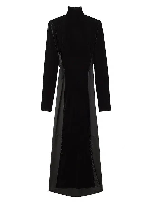 Lanvin Women's Velvet Midi Dress - Black