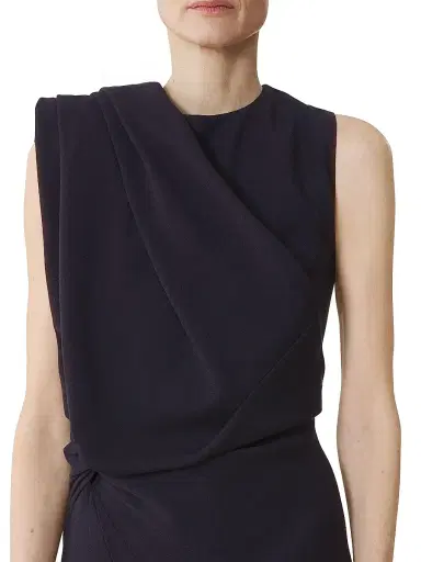 Lanvin Women's Midi Dress in Flannel - Montana | Thumbnail 5