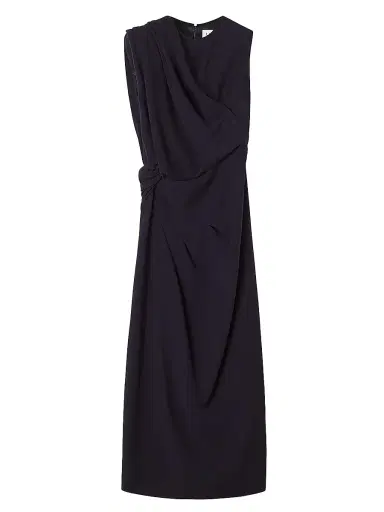 Lanvin Women's Midi Dress in Flannel - Montana | Thumbnail 1