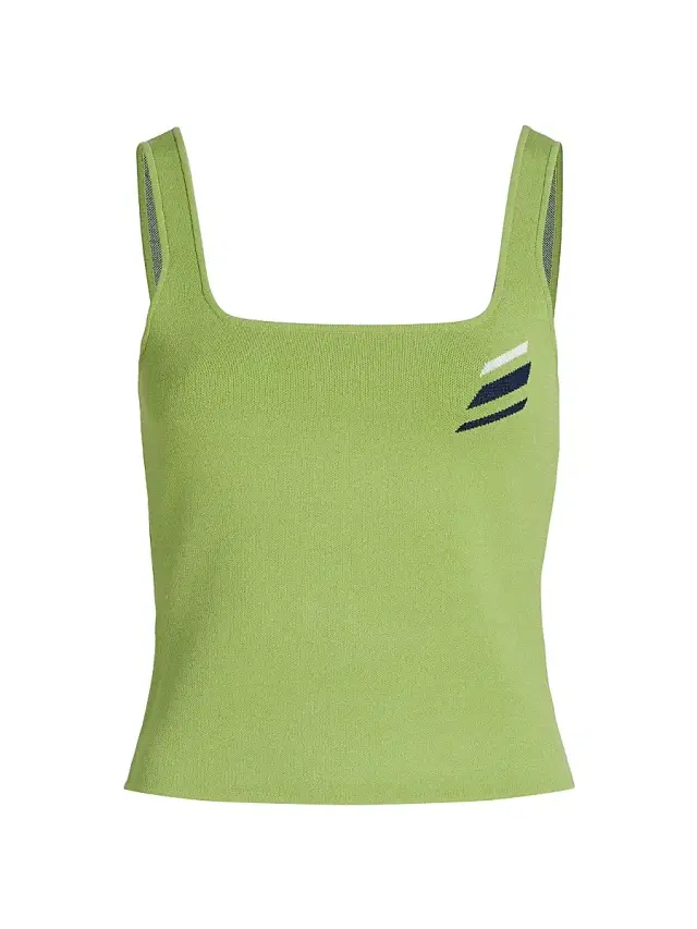 Tanya Taylor Women's Garbine Knit Top - Meadow Green