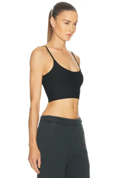 LDMA Christy Strappy Rib Long Bra Top | Thumbnail 2