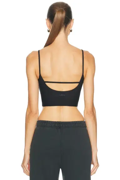 LDMA Christy Strappy Rib Long Bra Top | Thumbnail 3