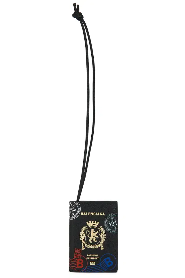 Balenciaga Passport Card Holder Charm