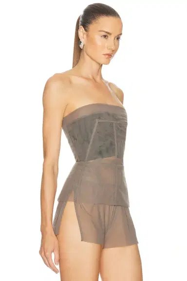 Rick Owens Bustier Top | Thumbnail 2 Rick Owens Bustier Top | Thumbnail 2