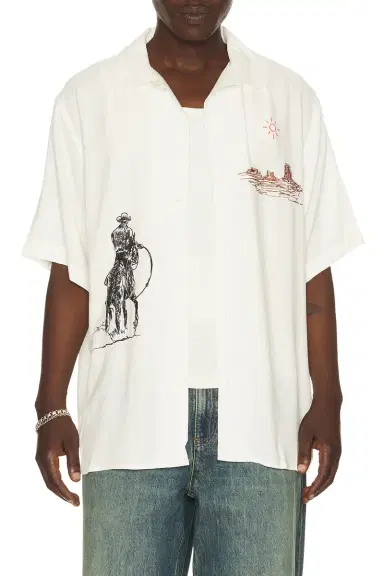 ONE OF THESE DAYS Tomorrow Has Already Spoken Camp Shirt | Thumbnail 1